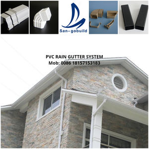 Gouttière <span class=keywords><strong>de</strong></span> toit en PVC carrée pour l'évacuation des eaux <span class=keywords><strong>de</strong></span> <span class=keywords><strong>pluie</strong></span> - Product Image 4