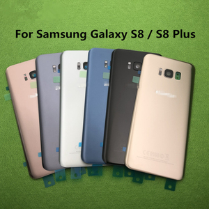 Glass Đối Với Samsung <span class=keywords><strong>Galaxy</strong></span> S8 S8 Cộng Với G950 G950F G955 G955F Lại Pin Bìa Cửa Phía Sau Nhà Ở Trường Hợp Thay Thế - Product Image 3