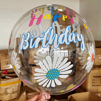 Ballons Bobo imprimés double face de 20 pouces en gros pour la décoration de fête d'anniversaire
