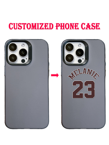 <span class=keywords><strong>Cover</strong></span> per Telefono Personalizzata <span class=keywords><strong>con</strong></span> Nome e Numero Stile Varsity, Personalizzazione Unica, Verniciatura UV Multicolore, <span class=keywords><strong>Cover</strong></span> Opaca in TPU per 17/16/15/14 Pro Max - Product Image 6