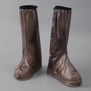Surchaussures imperméables en silicone pour enfants, couvre-bottes de pluie portables pour l'hiver et les rizières - Product Image 2