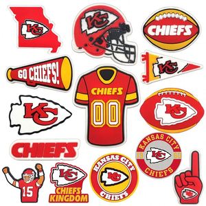 2025 Hot American Football Team San Francisco 49ers Style PVC Décorations de chaussures personnalisées Charms de chaussures - Product Image 3