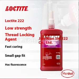 Henkel <span class=keywords><strong>Loctite</strong></span> 222 Colle de blocage amovible à faible résistance pour vis à métal pour le transport - Product Image 3