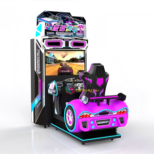 Nuevo Simulador de Carreras de Autos de Alta Velocidad para 2 Jugadores, Juego de Arcade Operado con Monedas, Consola de Juegos en Inglés - Product Image 3