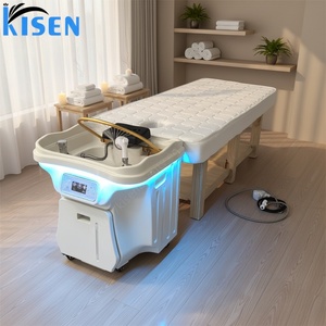 Kisen Portable Shampoo <b>Bed</b> with Led Light Water Storage for Salon Use Removable Design <b>Easy</b> to Clean Durable and Efficient - Product Image 1