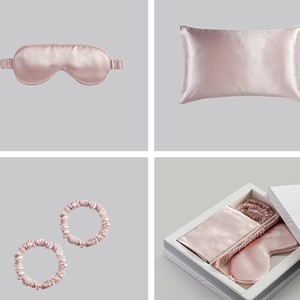 Logo personnalisé 100% masque pour les yeux en bambou voyage luxe cheveux main masque de sommeil sommeil réglable pour dormir - Product Image 6