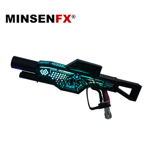 MINSENFX 2025 New Model DJ CO2 Jet Gun Machine RGB LED Changing Light Fog Gas <strong>Shoot</strong> Gun <strong>Cannon</strong> for Party Wedding Bar Show - Product Image 4