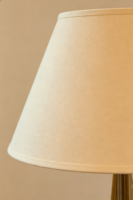Lampe de table moderne de luxe à LED en cristal, dimmable, avec abat-jour en tissu – Lampe de chevet pour chambre à coucher, salon, hôtel, chambre d'hôtes