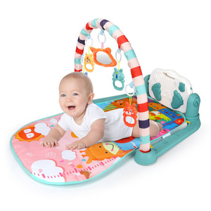 Tapis d'activités pour bébés avec musique de <span class=keywords><strong>berceuse</strong></span>, tapis de <span class=keywords><strong>piano</strong></span> pour bébés, jouets pour ramper - Product Image 5