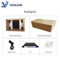 Layanan ODM tersedia Core i3 i5 i7 CPU server barebone 2PCI-E X8 Slot 8Lan firewall pc