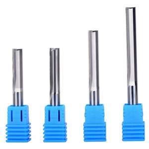 Fraise à rainurer droite à deux cannelures pour bois, fraise CNC, acier au tungstène, fraise à bois, fraise à bout - Product Image 5