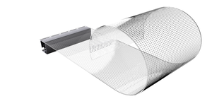 屋内用 LEDフィルムガラス フレキシブル透明LEDスクリーンウォール ショッピングモール・小売店向け 透明LEDディスプレイ - Product Image 4