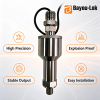 Transmetteur de pression anti-explosion ATEX OEM Bayou-Lok 4-20mA RS485 en acier inoxydable pour gaz, huile et eau