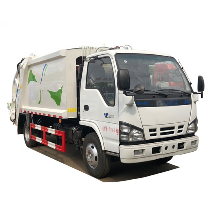 DLQ 5cbm Japan 1SUZU  Used Hydraulic System Waste Management Garbage Compactor Truck