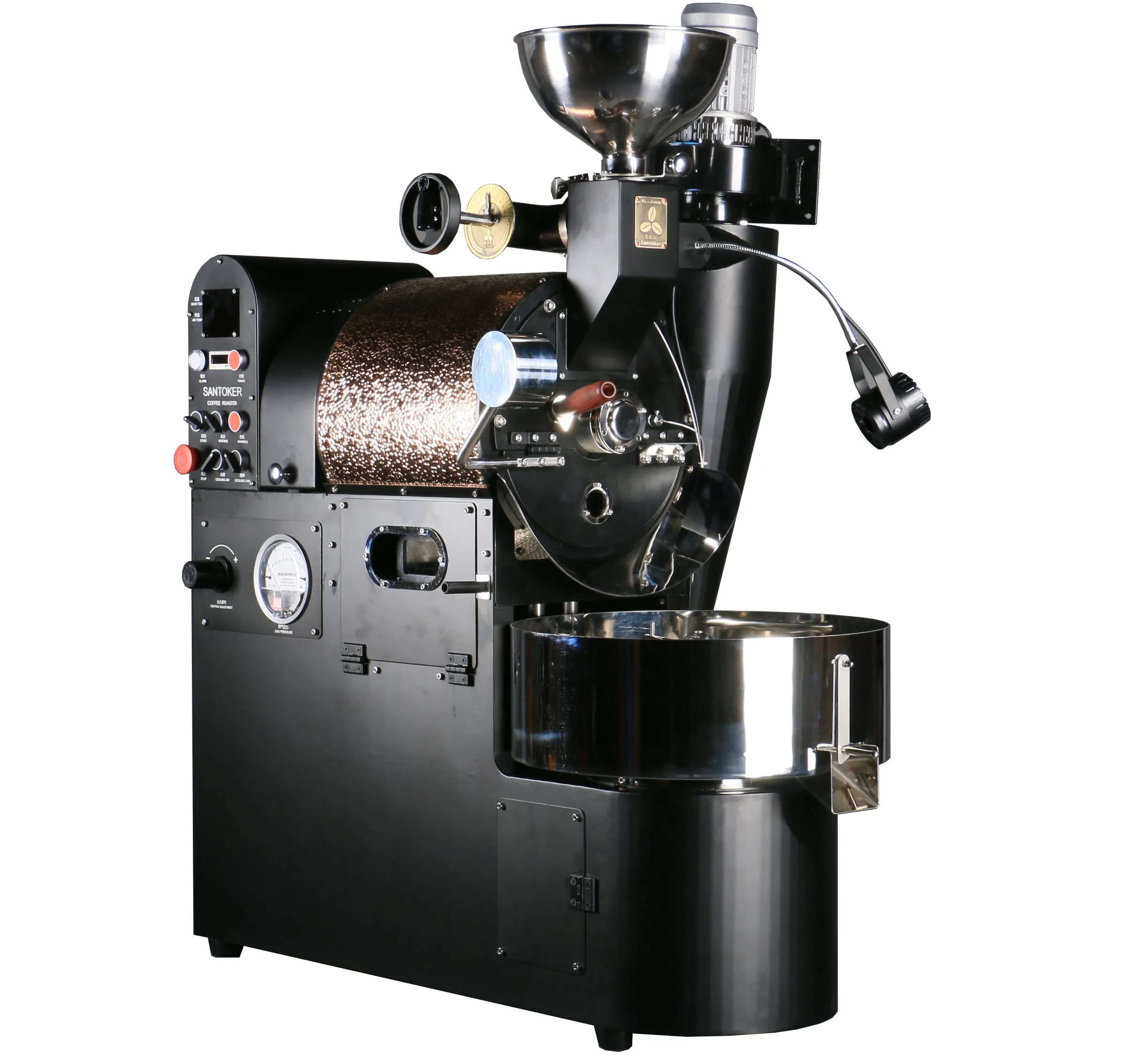 וינטופ באיכות מעולה לסטוקר גז קפה קפה 3 ק "ג מכונת קלייה