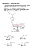 Traceur GPS pour voiture, traceur de véhicule avec interface de capteur d'huile pour voiture/camion/immobilisateur de moteur