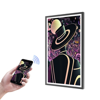 Cadre photo numérique grand format Igallery 43 pouces avec écran LCD Wi-Fi NFT, panneau 2K de qualité A+, OEM ODM