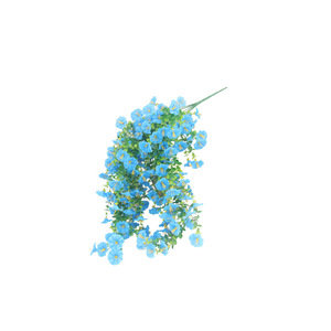 Vignes artificielles de fleurs de gypsophile en soie pour décoration de mariage, maison, accessoires de photographie extérieure, plante hautement réaliste - Product Image 5
