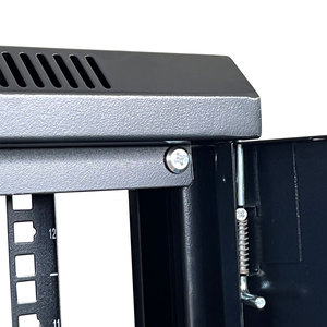 ตู้แร็คติดผนังขนาด 19 นิ้ว 600*600 มม. 12U สำหรับศูนย์ข้อมูล รับน้ำหนักได้สูง 100 กก. ป้องกันฝุ่นละอองระดับ IP20 มีสินค้าในสต็อก - Product Image 3