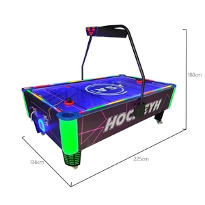 เครื่องเล่นเกมสำหรับเด็กขายส่ง แบบหยอดเหรียญ รับธนบัตร ล็อตเตอรี่ โต๊ะแอร์ฮอกกี้ - Product Image 1