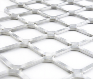 Aluminum Expanded Metal Barrier Mesh Custom Aluminum Expanded Metal Mesh Fence Aluminum Expanded Metal Protective Fence Panel - Product Image 1