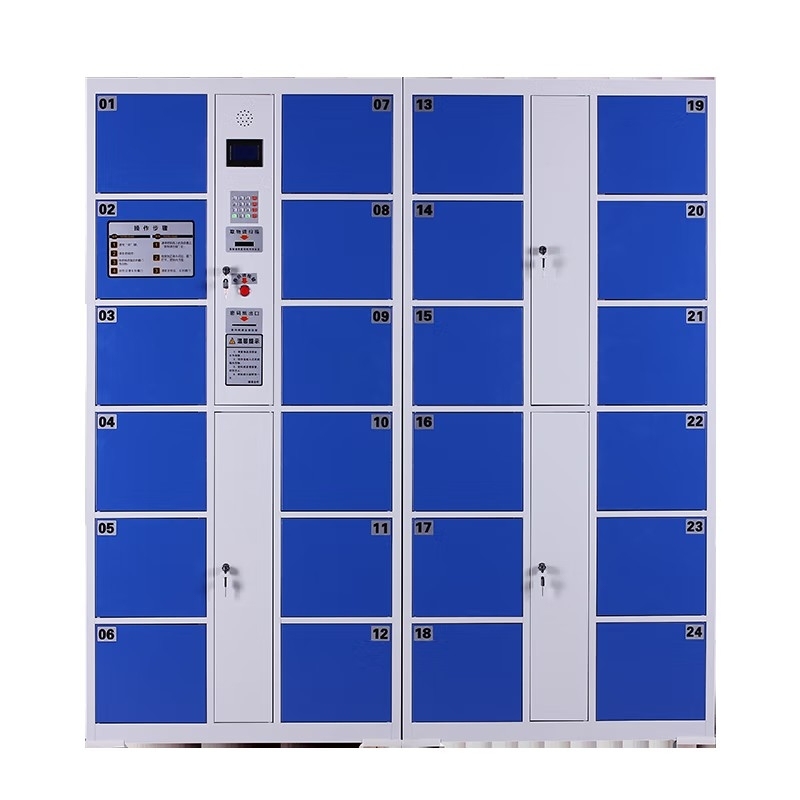 Supermarket Smart Storage Locker with Bar