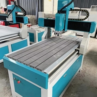 Router Cnc Mini 1,5 kW/2,2 kW/3KW harga mesin ukir CNC 3D Cina Router kayu Mini 6090 untuk perabotan pertukangan