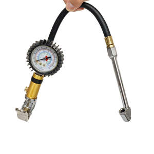 Manomètre de pression des pneus pneumatique DQ15-14, durable, facile à utiliser, avec un grand cadran à graduations claires, 60 psi, 360 degrés - Product Image 4