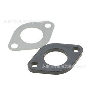 Junta de baquelita Zhen Nirui GY6 150 para colector de admisión, cabezal de cilindro, aislamiento térmico, junta de motor para reparación de scooters - Product Image 1