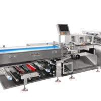 Machine d'emballage horizontale automatique RHBR430 en acier inoxydable pour pain, pâtisserie, muffins et snacks