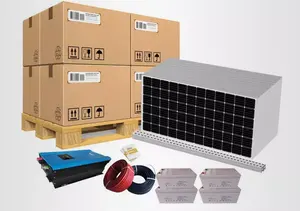 Solar Panel Install Set Off Grid Energy Generation Kit Grid Tied Industrial Commercial Power Station