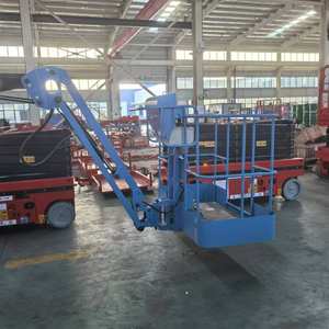 10-40M idraulico diesel/elettrico braccio mobile braccio articolato uomo piattaforma di lavoro curvato semovente telescopico braccio ascensore - Product Image 4