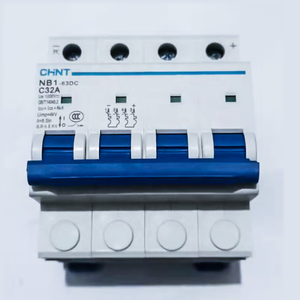 Chint thu nhỏ ngắt mạch NB1-63DC <span class=keywords><strong>MCB</strong></span> 1p 2P 3P 4P 6A đến 32A DC Đồng 6kA 230/400V bảo vệ - Product Image 3