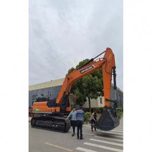 Excavadora sobre orugas Doosan DX305 de 30 toneladas, seminueva, 1 año de garantía con motor central, engranaje de bomba de Motor, rodamiento PLC - Product Image 6