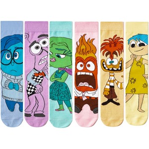 Calcetines de Algodón Personalizados al por Mayor para Mujer, Divertidos, Novedosos, con Diseños de Dibujos Animados, Cómics, Anime, Estilo <span class=keywords><strong>Simpson</strong></span>, de Diseñador - Product Image 1
