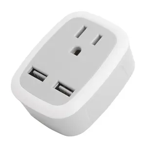 Wonplug Factory Hot SELL US to UK usb travel adapter New Malaysia Saudi Arabia usb travel power adapter 100-250 wide voltage