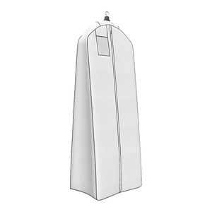 Sac de rangement pour robe de mariée de haute qualité, personnalisé, imperméable, élégant, grande capacité, fermeture éclair, écologique, pas cher - Product Image 3