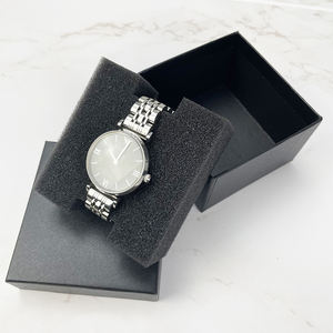 <span class=keywords><strong>Film</strong></span> transparan perhiasan kemasan gelang kalung jam cincin kotak hadiah kustom karton Logo lipat kotak perhiasan - Product Image 5