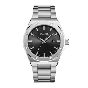 Fabricante de Relojes en China, Relojes Clásicos para Hombre, Esfera Redonda de 42 mm, Relojes de Cuarzo de Acero Inoxidable, Reloj de Pulsera para Negocios - Product Image 3