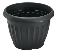Pot de fleur rond en plastique moderne Offre Spéciale différentes tailles pots de plantes de jardinage à la maison