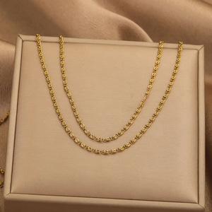โซ่เชือกเกลียวสแตนเลสชุบทอง 18K PVD ขนาด 10 เมตร/ม้วน แบบม้วนใหญ่ |   อุปกรณ์ทำเครื่องประดับ DIY และอุปกรณ์ทำสร้อยคอและกำไลข้อมือ - Product Image 3