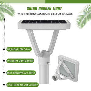Lampe solaire de jardin, protection de sécurité, contrôle intelligent de la lumière, installation sans outil, matériau résistant à la chaleur, lampe solaire de jardin - Product Image 1