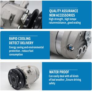 Compresseur de climatisation Aslan Auto Series 1PK24v OEM VOE14529059 VOE9011707717 9011707717 14529059 pour Daewoo Samsung - Product Image 3