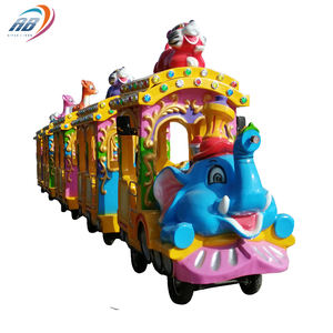 Juego de interior al aire libre de alta seguridad Parque de atracciones para niños Bebé Niños Elefante Pista <span class=keywords><strong>Tren</strong></span> eléctrico Paseos a la venta - Product Image 3
