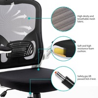 Siège en maille confort cheveux ergonomique pour bureau qualité maille approvisionnement exécutif chaises de bureau ergonomiques