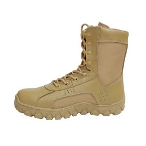 Bottes <span class=keywords><strong>de</strong></span> combat <span class=keywords><strong>ranger</strong></span> en cuir véritable, bottes <span class=keywords><strong>de</strong></span> <span class=keywords><strong>chasse</strong></span> utilisées dans le désert - Product Image 3