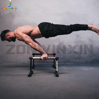 Les barres parallèles de haute qualité d'usine de ZONWINXIN conviennent à la gymnastique de bodybuilding de Handstand