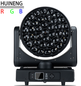 Factory Price 37pcs 40w Big Bee Eye Zoom Wash Beam Moving Head Light <strong>Dmx</strong> <strong>Control</strong> for Nightclub Concert Stage <strong>Suppliers</strong> - Product Image 3
