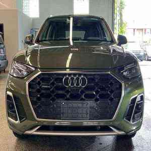 Audi <span class=keywords><strong>Q5</strong></span> Quattro SUV hybride turbo automatique d'occasion <span class=keywords><strong>2022</strong></span> abordable, conduite à gauche, intérieur foncé, jantes R21, PRÊT À EXPÉDIER - Product Image 1
