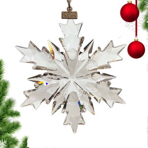 Neues Design K9 Kristall Schneeflocke für Weihnachts schmuck hängende Dekoration - Product Image 5